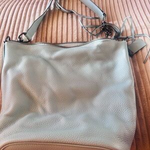 Coach 1941 Duffle Bag  pebbled slight blue undertone